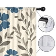 thumbnail image 4 of Blackout Kids Curtains,Pioneer Flower Childrens Insulated Curtains Set Of 2,Bedroom Essentials,Toddler Room Decor 42x54in(106x137cm), 4 of 4