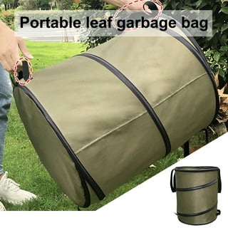 Glorytec 3-Pack 80 Gallons Garden Bag - Extra Large Reusable Leaf Bags -  Garden Waste Bags - Collapsible Gardening Containers for Lawn and Yard  Waste