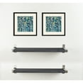 thumbnail image 3 of BrandtWorks 2 Piece Industrial Modern Wood Wall Shelf Set, 3 of 5