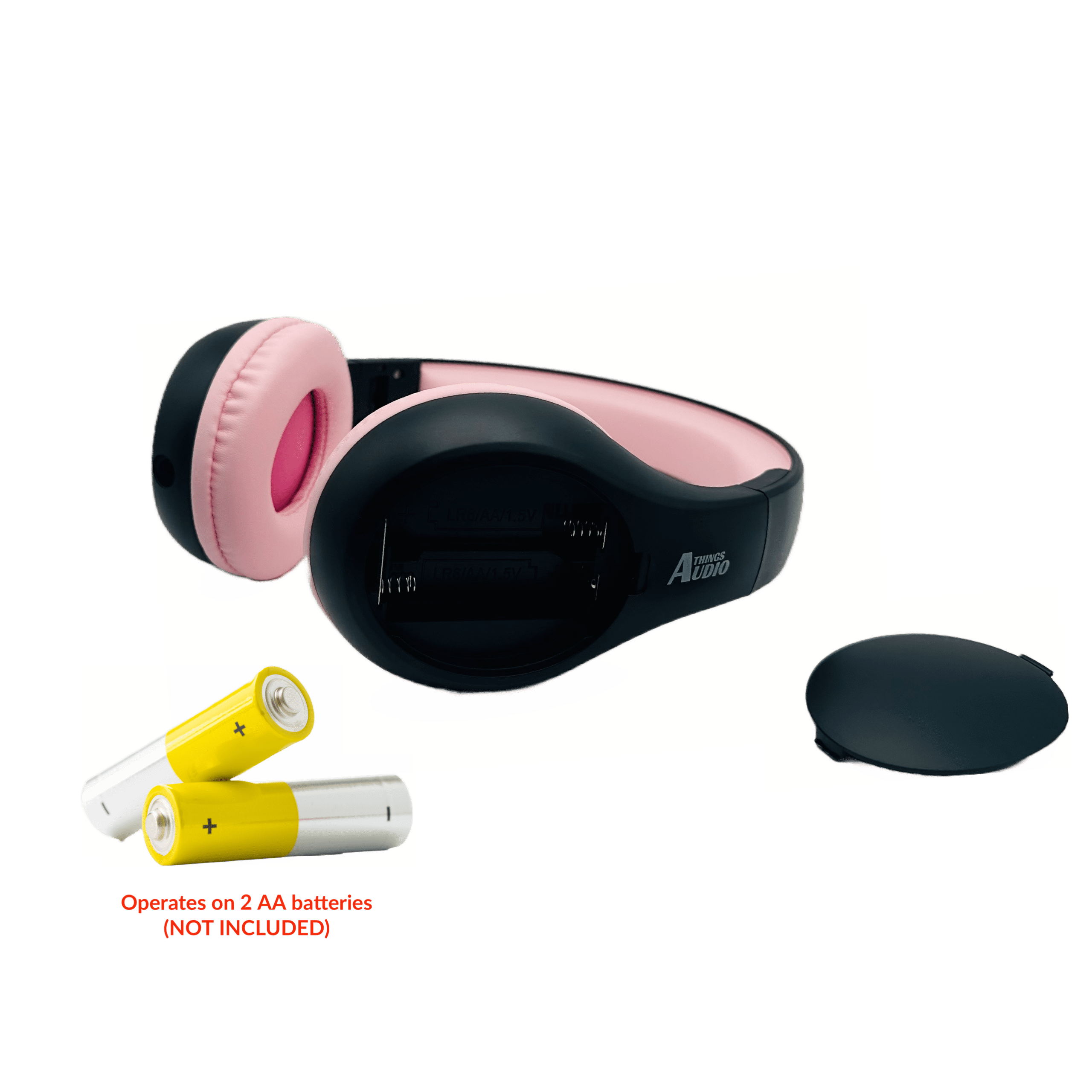 Things Audio FM Radio Headphones/Headset, Black & Pink