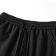 thumbnail image 4 of Pantalones con Cremallera Bolsillos Hombres, Nuevo Ejercicio Casual Ventilar Manga Corta Cremallera Solapa Conjunto para el Uso Diario, 4 of 9