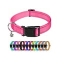 thumbnail image 1 of Reflective Paw Print Decor Nylon Pet Collar For Large/medium/small Dogs, Adjustable Size, 1 of 4