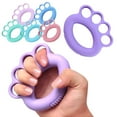 thumbnail image 3 of Hand Strength Grip Finger Stretcher Strengthener Resistance Band Support Tension G5Q6, 3 of 5
