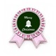 thumbnail image 1 of Campana de Navidad oro Bless Insignia broche Medalla rosa premiada, 1 of 3