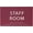 Burgandy, variant on ADA CENTRAL SIGNS - 6" X4" Staff Room Sign - ADA Compliant Tactile Graphics Grade 2 Braille Text | Wall Mount Plastic Staff Privacy Signs for Offices, Hotels, Schools, Apartments, and Restaurants