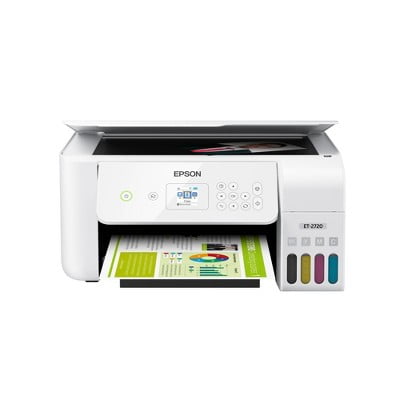 Epson EcoTank ET-2720 Wireless All-in-One Color Supertank Printer - (Best Inkjet Printer For Small Business)