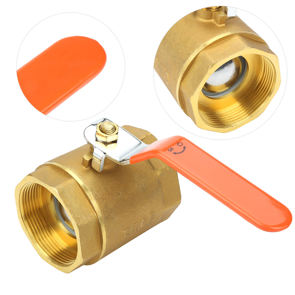 Octpeak Shutoff Valve Brass Ball Valve 1.6MPa For Water Gas Oil