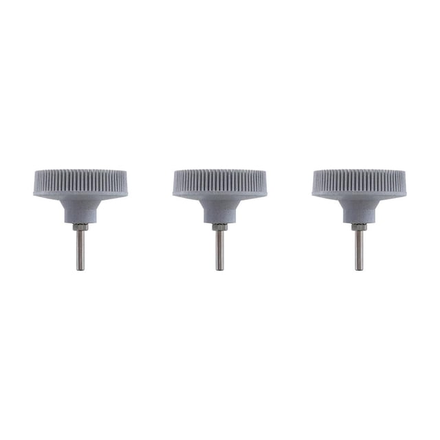 Cepillo de Disco Riwesomey Taladro Eléctrico Blanco 3 pulgadas 3piezas