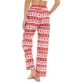 thumbnail image 3 of Womens Comfy Lounge Pants Loose Yoga Pants Cotton Blend Soft Drawstring Wide Leg Pants with Pockets, 3 of 6