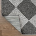 thumbnail image 5 of JONATHAN Y ATHENS 5 x 8 Area Rug, Draper Geometric Diamond Pattern - Dark Gray/Light Gray, ATH100C-5, 5 of 7