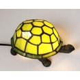 thumbnail image 3 of Tiffany Tortoise Night Light HMJ8049 Stained Glass Green Turtle Table lamp-Robert Louis Tiffany, 3 of 5