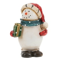 Snowman Christmas Tabletop Decoration, Festive Holiday Ornament for Winter Home Decor, Xmas Party , 1 Piece