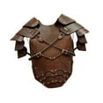 thumbnail image 2 of Chest Shoulder Decors Knight Costume for Knight Cosplay Brown, 2 of 7