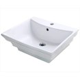 thumbnail image 1 of Polaris V160-W White Porcelain Vessel Sink, 1 of 1