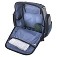 thumbnail image 4 of Mochila para pañales Fisher-Price Fastfinder Kaden Blue, 4 of 7