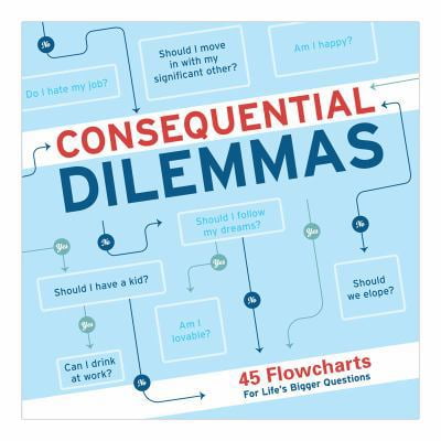 Pre-Owned Knock Knock Consequential Dilemmas: 45 Flowcharts for Life's Bigger Questions (Paperback) 1601068506 9781601068507