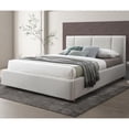 thumbnail image 2 of Omax Decor Venice Queen Size Modern Boucle Platform Bed, Cream Beige, 2 of 10