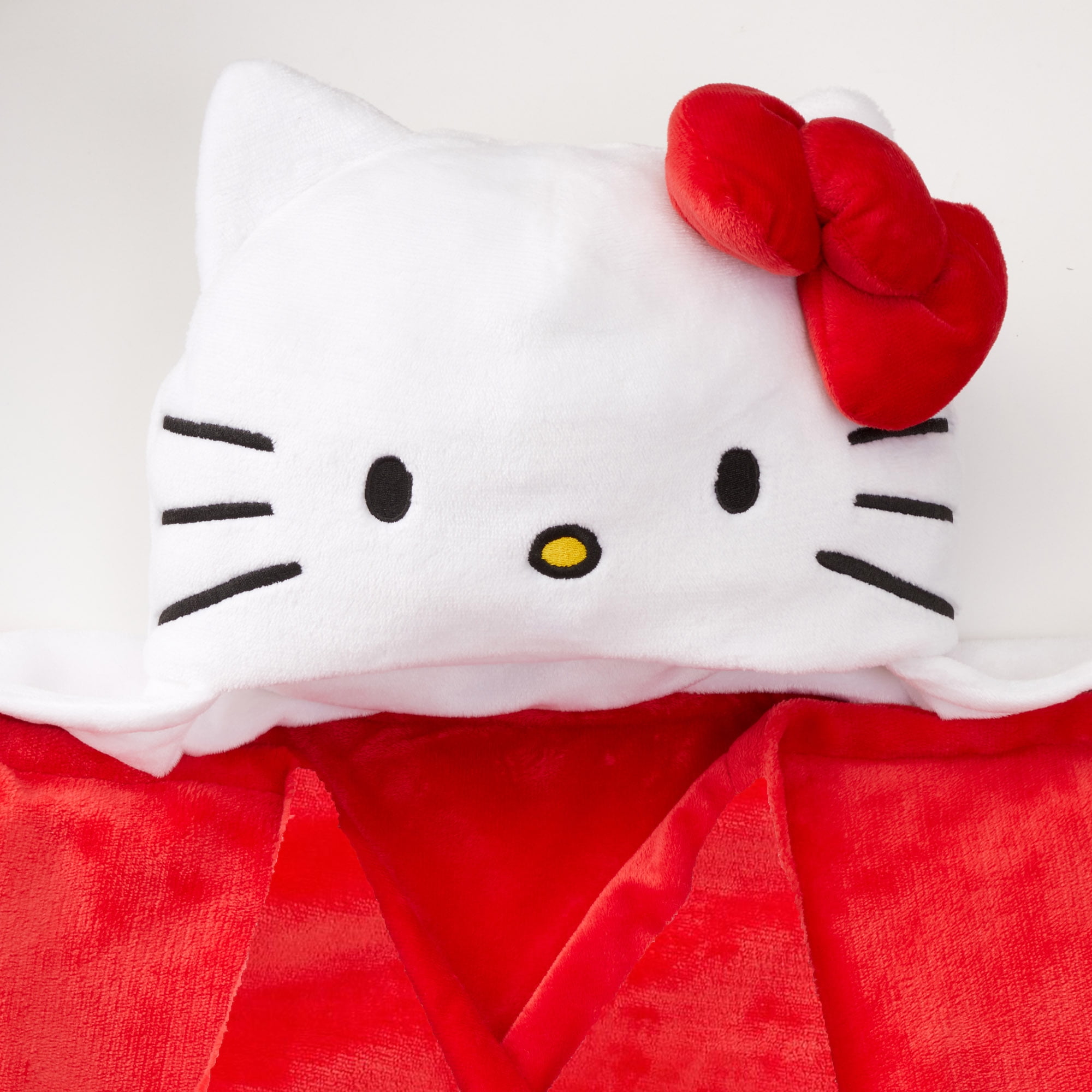 Hello Kitty Kids Hooded Throw Blanket