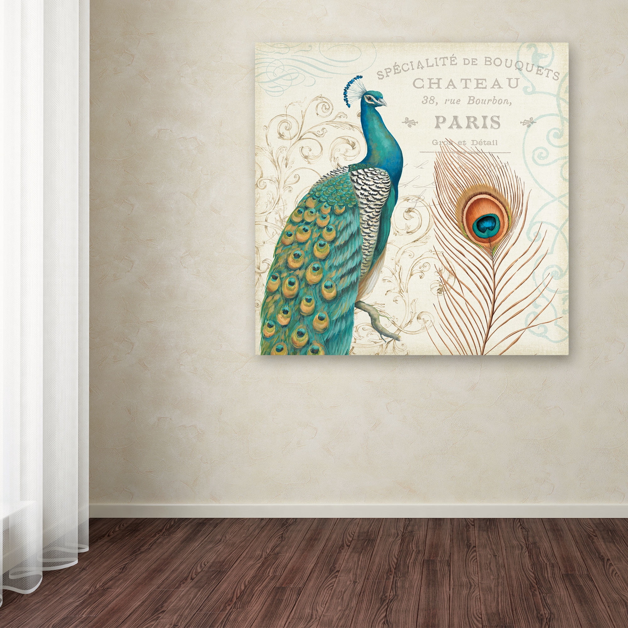 Trademark Fine Art "Majestic Beauty I Square" Canvas Art by Daphne Brissonnet