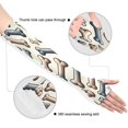 thumbnail image 3 of ALAZA Bones Dog Pattern UV Sun Protection Arm Sleeves UPF 50+ Compression Cooling Sleeve 1 Pair, 3 of 7