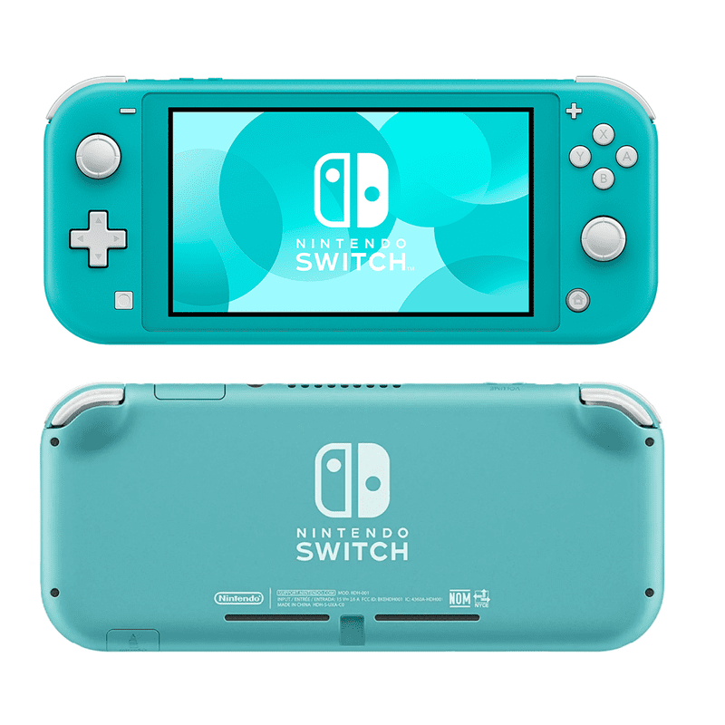 Restored Nintendo Switch Lite Game Console with Retrofam Carry Case International Version, Turquoise (Refurbished)