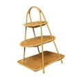 thumbnail image 3 of Cesta Tejida de Frutas Canasta Organizadora de Comida Soporte para Repostería Bandeja de Frutas Decorativa Hecha a Mano Adecuada para Baño Dormitorio, 3 of 8