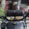 thumbnail image 4 of Motorcycle Speakers Bluetooth Waterproof Radio Audio System Built-in Amplifier, Great for ATV, Scooter Bike,12 Volt Vehicle,3 Inch Metal Mp3 Player, 4 of 6