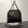 thumbnail image 1 of Stella Bolso De Cadena De Plata Mini Tote Bolso De Mujer, 1 of 8