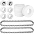 thumbnail image 4 of Replacement Kit for Dolphin Robot Pool Cleaner 9985006-R2 Rails & 6101611-R4 Rings Set Compatible with M400 S200, 4 of 5