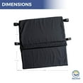thumbnail image 3 of Hermell Products WC2218 Padded Wheelchair Foot Rest, 1'6" x 8" x 11", 3 of 4