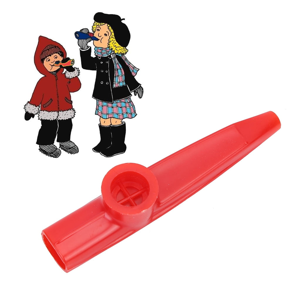 Plastic Mini Portable Kazoo Ukulele Guitar Partner Easy to Learn
