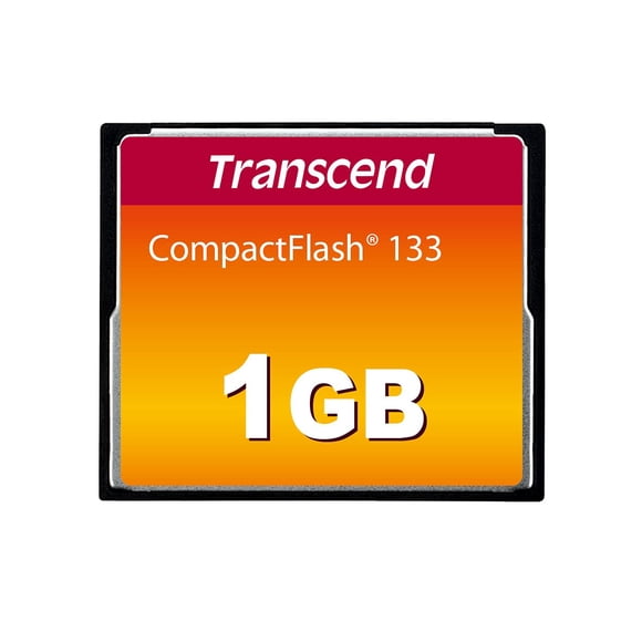 Tarjeta Compact Flash Transcend TS1GCF133 de 1 GB 133X