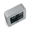 thumbnail image 4 of Braun Digital Radio Controlled Travel Alarm Clock For Central European Time Zone (DCF) with Snooze, Compact Size, Negative LCD Display, Quick Set, Crescendo Beep Alarm in Grey, model BC08G, 4 of 8