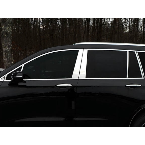 Stainless Steel Pillar Trim 16Pc Fits 2020-2021 Cadillac XT6 PP60216 QAA