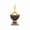 Black, variant on Retro Islamic Style Hollow Aromatherapy Burner Multi-Color Gilt Home Fragrance Decor Elegant Oil Diffuser for Essential Oils Decorative Centerpiece for Ramadan and Special Occasions