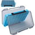 thumbnail image 3 of Fishing Accessories Storage Box with Adjustable Interior Compartments, Blue 19.8*13.5*3.6, 3 of 5