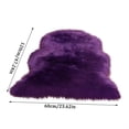 thumbnail image 3 of Cqxid Carpet Under $20 Solid Color Plush Rug Office Home Fluffy Area Rug Bedroom Soft Furry Durable Rug, 3 of 6