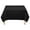 Black, variant on Lann's Linens - 70" Square Premium Tablecloth for Wedding / Banquet / Restaurant - Polyester Fabric Table Cloth - Black