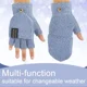 thumbnail image 3 of 4 Pares De Guantes Sin Dedos Con Funda For Mujeres Y Hombres, 3 of 7