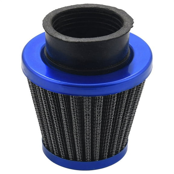 38Mm Air Filter Intake Induction Kit Universal for -Road ATV Quad Dirt Pit Bike Mushroom Air Filter Cleaner Blue