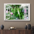 thumbnail image 2 of wall26 Canvas Print Wall Art Window View to Spring Wildflower Variety Nature Wilderness Photography Realism Rustic Landscape Colorful Multicolor Ultra for Living Room, Bedroom, Office - 24"x36&q, 2 of 5