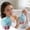 MulticolorB_B, variant on Cute Summer Ice Cream Cake Bath Sponge Loofah, Polyester Mesh Exfoliating Shower Puff, Quick Lathering, Gentle Massage, Fast Dry Hanging Loop, Safe For All Skin Types, Perfect Bath Gift