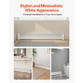 thumbnail image 6 of VEVOR Baseboard Heater Covers, Basic Series 5 ft Standard Electric Heating Unit Front Cover for Home Improvement, Heavy-duty Steel, Easy Installation for Bedroom Replacing Old Cover, White, 6 of 9