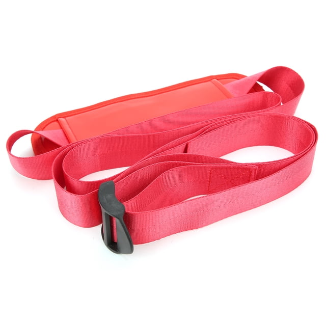 Correa para el hombro Durable Fuerte Ligero Ajustable Multifuncional Antideslizante Bolsa de lona CorreaRojo