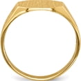 thumbnail image 2 of 10K Yellow Gold 9.0X11.0Mm Open Back Signet Ringsize 6 (Width 2 To 9) - Jbsp, 2 of 5