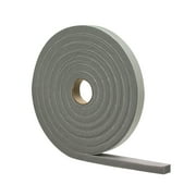 M-D Building Products 02238 1/8 in. x 1/4 in. x 17 ft. Gray Foam Window Seal for Ex-Small Gaps