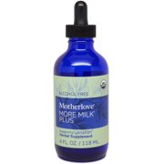 Motherlove More Milk Plus® Alcohol-Free Tincture (4oz) Fenugreek-Based Lactation Supplement to Optimize Breast Milk Supply