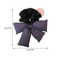 thumbnail image 4 of BQBQERT Soft Hair Tie Elastic Scrunchies French Hair Rings for Elegant Updos Suitable for Long Hair Bun, 4 of 18