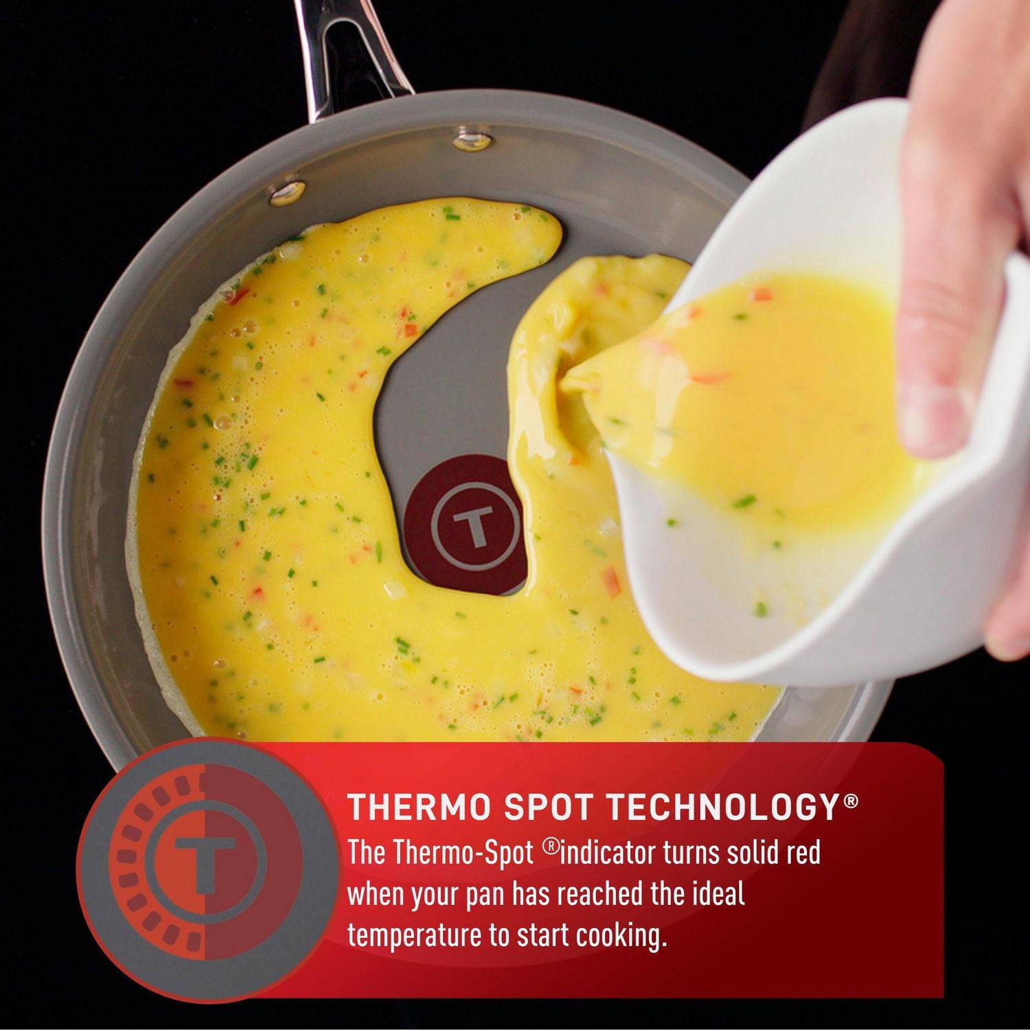 T-fal Excellence Céramique Poêle à Frire 20cm,Crème