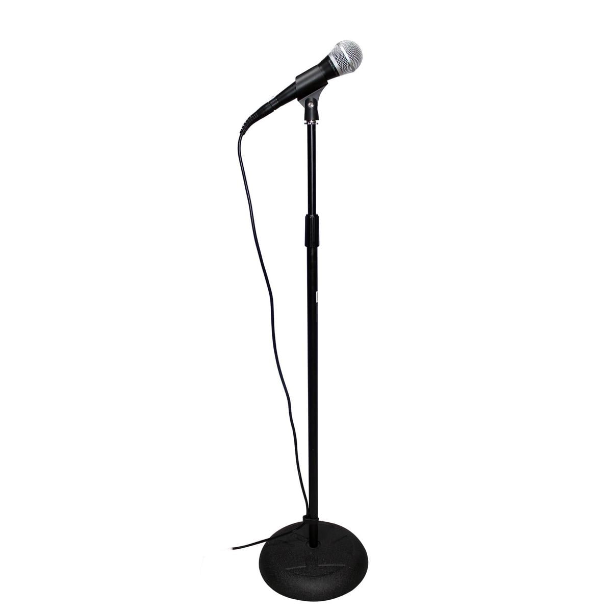 ProX T-MIC06 Round Base Microphone Stand with Boom